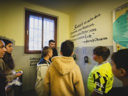 Ausstellung Anne-Frank-Gesamtschule im Hafthaus Moers 0525